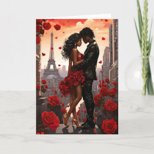 Tarjeta Festiva Feliz día de San Valentín Pareja