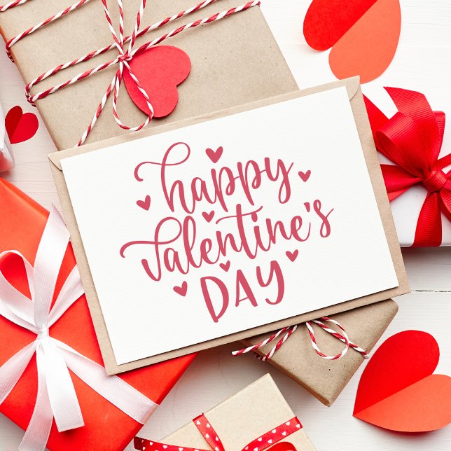 Tarjeta Festiva Feliz Día de San Valentín, Personalizado de guione (Subido por el creador)
