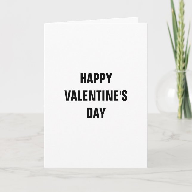 Tarjeta Festiva Feliz Día de San Valentín salgamos adelante (Anverso)