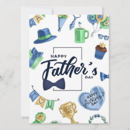 Tarjeta Festiva Feliz Día del Padre