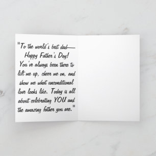 Tarjeta Festiva "Feliz Día del Padre, Papá: Una Celebración de Amo