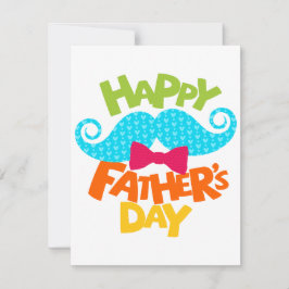 Tarjeta Festiva "Feliz Día del Padre, Papá: Una Celebración de Amo