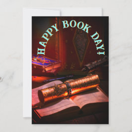 Tarjeta Festiva ¡Feliz Día Mundial del Libro!