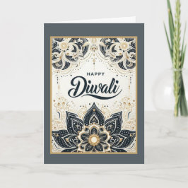 Tarjeta Festiva Feliz Diwali