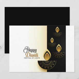 Tarjeta Festiva Feliz Diwali
