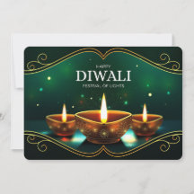 Feliz Diwali Holiday Card