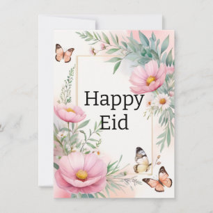 Tarjeta Festiva Feliz Eid