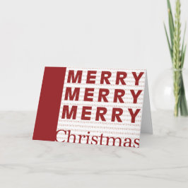 Tarjeta Festiva Feliz, Feliz Navidad.