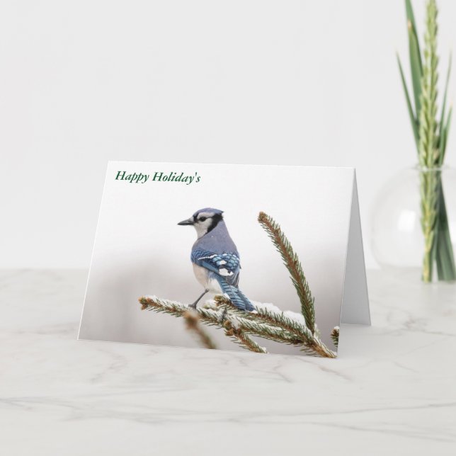 Tarjeta Festiva Feliz feriado (Anverso)