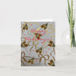 Tarjeta Festiva ¡Feliz feriado!