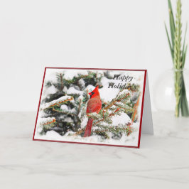 Tarjeta Festiva Feliz feriado