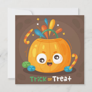 Tarjeta Festiva Feliz feriado de Halloween