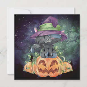 Tarjeta Festiva Feliz feriado de Halloween