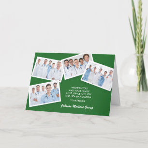 Tarjeta Festiva Feliz feriado foto Personalizado  Corporativa