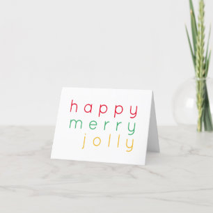 Tarjeta Festiva FELIZ FERRY JOLLY Note Card