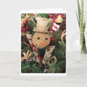 TARJETA FESTIVA ****FELIZ FESTIVIDAD*** HORA ESPECIAL DEL AÑO NAVI