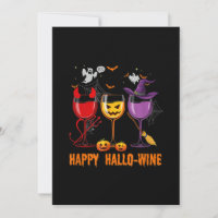 feliz hallo-wine divertido bebida de vino de hallo
