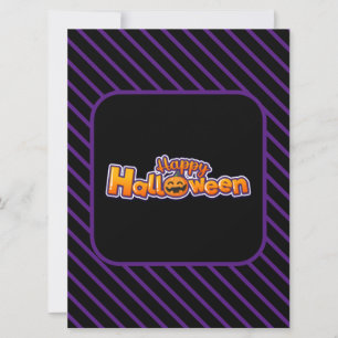 Tarjeta Festiva Feliz Halloween 