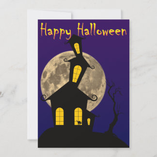 Tarjeta Festiva Feliz Halloween