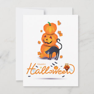 Tarjeta Festiva ¡Feliz Halloween!