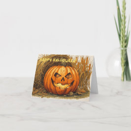 Tarjeta Festiva Feliz Halloween