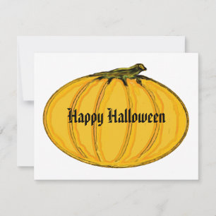 Tarjeta Festiva Feliz Halloween jGibney La serie de artistas del M