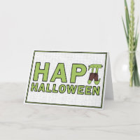 Feliz Halloween Pi Frankenstein Math Geek
