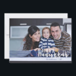 Tarjeta Festiva Feliz Hanukkah Star of David Holiday Photo Card<br><div class="desc">Elegante y lindo Happy Hanukkah Star of David Holiday Photo Card es perfecto para todos tus amigos y familia esta temporada de vacaciones. Personalizar el texto con el nombre de tu familia y el año e intercambia la foto por una foto de tus hijos,  mascota o toda la familia.</div>