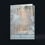 Tarjeta Festiva Feliz Hanukkah Winter Road Greeting Card<br><div class="desc">esta tarjeta está en blanco dentro... marlodeedesigns.com :: Todos los derechos reservados. Se han adquirido todas las licencias necesarias y están archivadas. Algunos gráficos son de MarloDee Designs (a menos que se indique lo contrario en los listados). Las imágenes de este sitio NO son de dominio público. Usted no puede...</div>