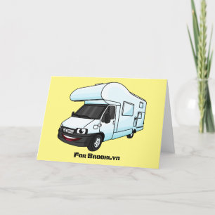 Tarjeta Festiva Feliz ilustracion personalizado de camperán