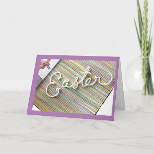 TARJETA FESTIVA FELIZ **MÁS FELIZ** Y FELIZ **PRIMAVERA**