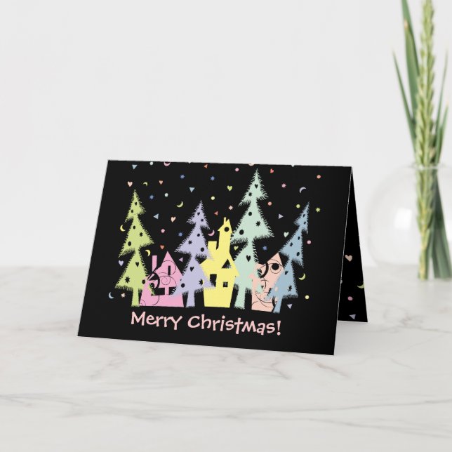 Tarjeta Festiva ¡Feliz Navidad! (Anverso)