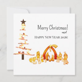 Tarjeta Festiva ¡Feliz Navidad!