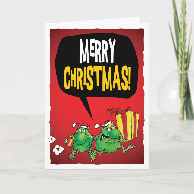 Tarjeta Festiva ¡Feliz Navidad! (Anverso)