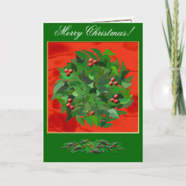 Tarjeta Festiva ¡Feliz Navidad!