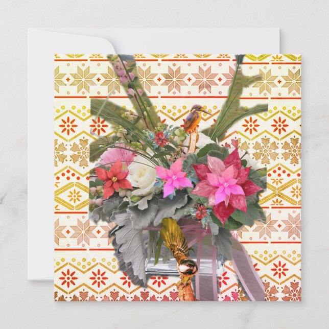 Tarjeta Festiva ¡Feliz Navidad! (Anverso)