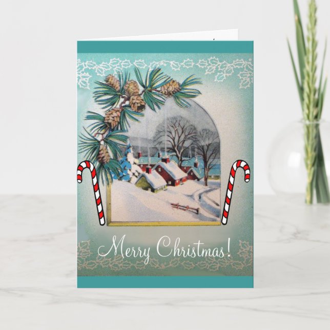 Tarjeta Festiva ¡Feliz Navidad! (Anverso)