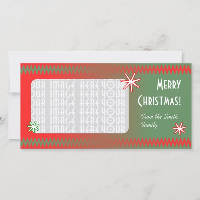Tarjeta Festiva ¡Feliz Navidad! (Anverso)