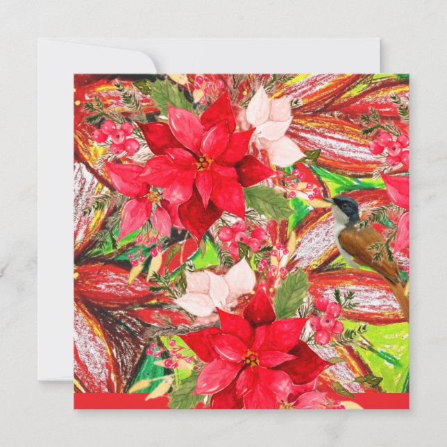 Tarjeta Festiva ¡Feliz Navidad! (Anverso)