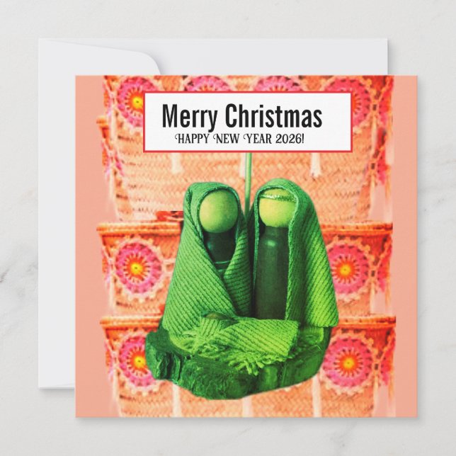 Tarjeta Festiva ¡Feliz Navidad! (Anverso)