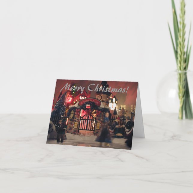 Tarjeta Festiva ¡Feliz Navidad! (Anverso)