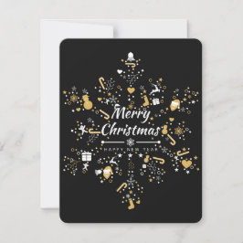 Tarjeta Festiva "Feliz Navidad"