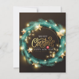 Tarjeta Festiva "Feliz Navidad"