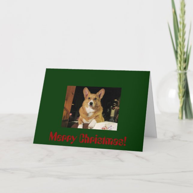 Tarjeta Festiva ¡Feliz Navidad! (Anverso)