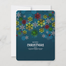 Tarjeta Festiva "Feliz Navidad"