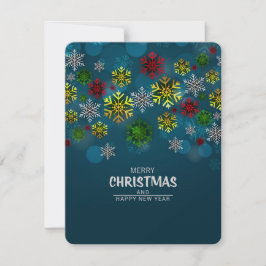 Tarjeta Festiva "Feliz Navidad"