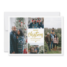 Feliz Navidad|4 Fotos| Blanco