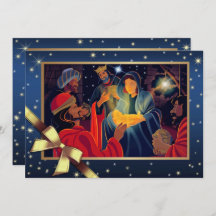 Feliz Navidad. Adoración del Magi