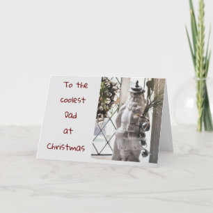 Tarjeta Festiva **FELIZ NAVIDAD** al **DÍA MÁS REFRIGERADO**