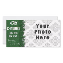 Feliz Navidad, copo de nieve verde